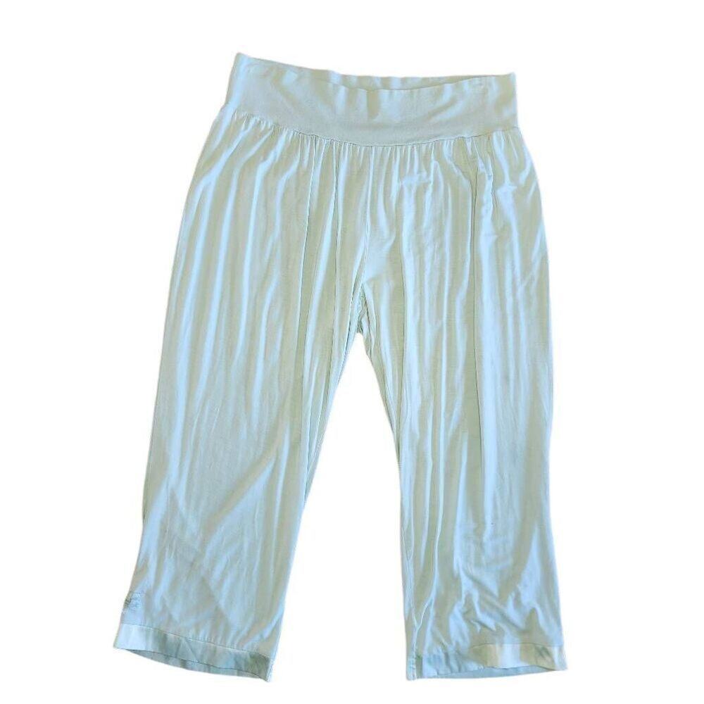 Face Plant Dreams Women's Sleepwear, Sage Green Bamboo Rayon Lounge Pants, Sz L